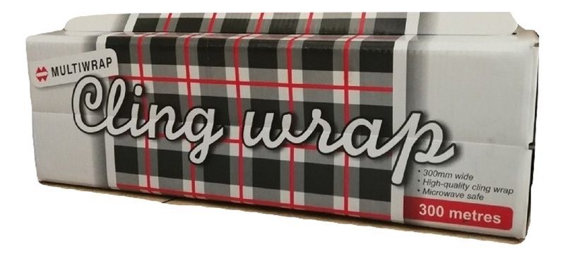 Multi-Wrap Cling Wrap with Easy Tear-Off Slider