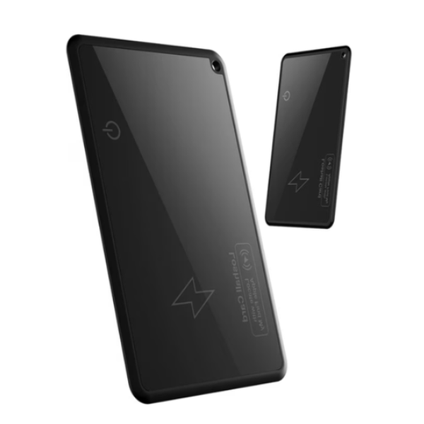 Bltunoed, Positioning Card, Ultra-Slim Design, GPS, IP67 Waterproof, Black