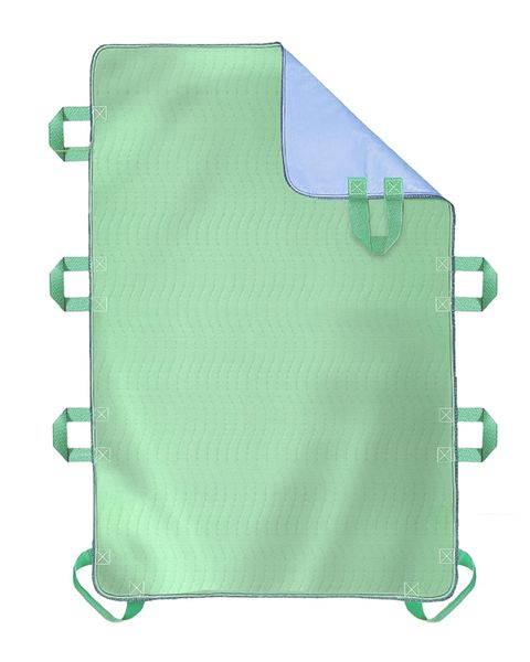 Absorbent Positioning Bed Pad with Handles 34" X 52