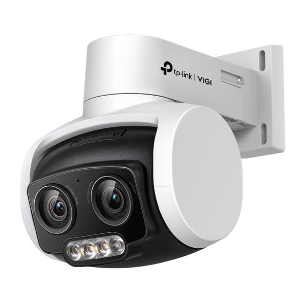 TP-Link VIGI C540V 4MP Outdoor Full-Color Pan Tilt Camera, Zoom, Audio,IP66
