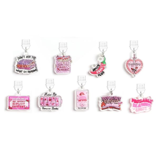 9 Pack Dust Plug Charm for E-Reader for Kindle,Cute Type C/USB C Dust Plug