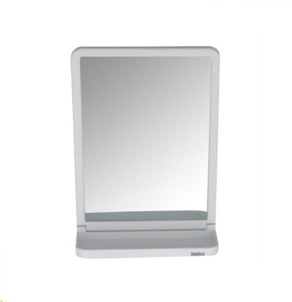 Bathlux Shelf with Mirror with Vacuum Suction