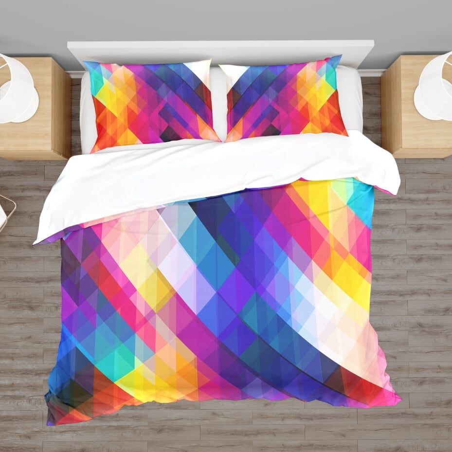 Bright Colourful Duvet Cover Set Shop Today. Get it Tomorrow!