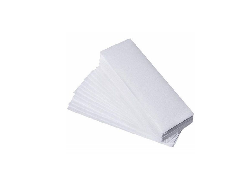 100 pcs Non-woven Hair Removal Paper Depilatory Wax Strips