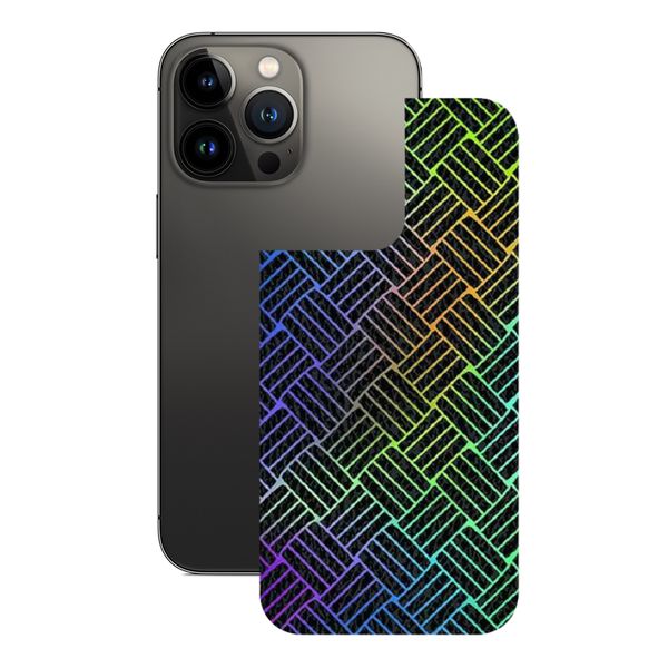 SIXTEEN10 3D Leather Textured Back Skin for Apple iPhone 14 Series