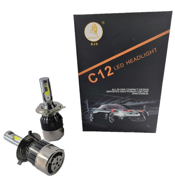 C12-H4 LED Headlight All In One Compact Design