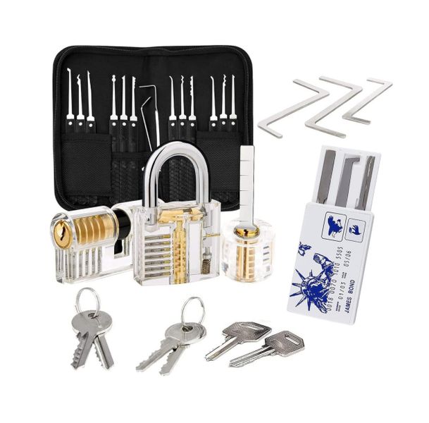 32 Piece Pick Stainless Kit with Same Keys, Waterproof for Lock Set