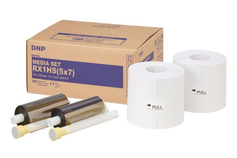 DNP RX1HS Photo Media 13X18cm 2 Rolls Per Box