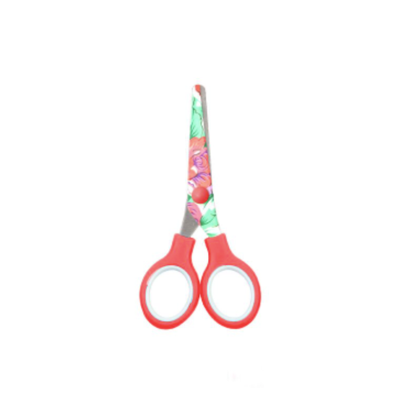 Motarro Kids Flower Design Safety Scissors-Pink
