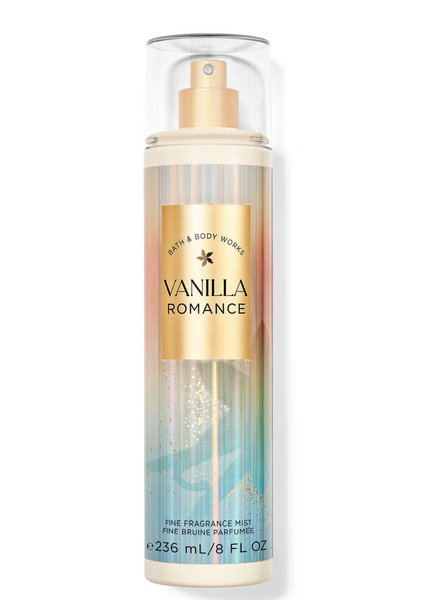 Bath and Body Works Vanilla Romance Fragrance Mist 236ml