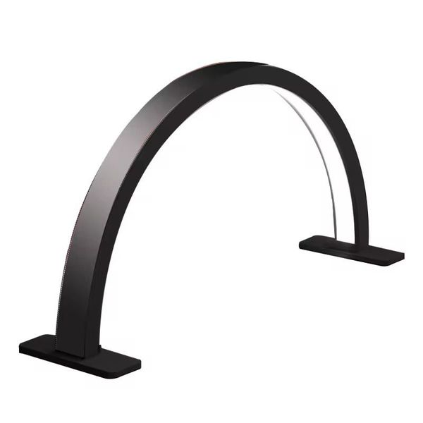 Arc LED Table Lamp for Nail &amp; Eyelash Salons Half Moon Design