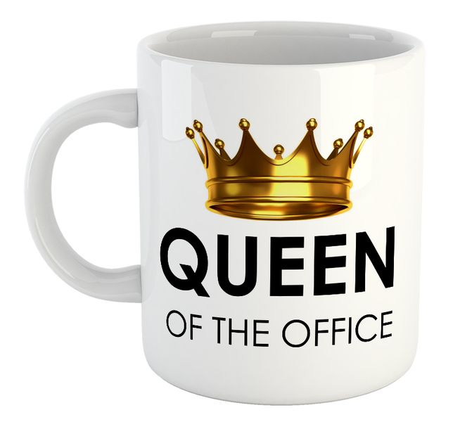 Queen Of The Office Boss Manager Supervisor Birthday Christmas Gift Mug