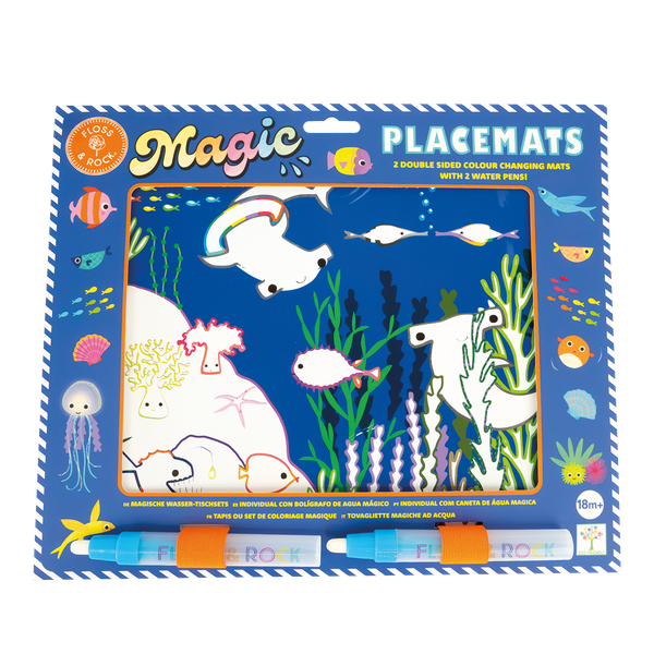 Floss and Rock - Magic Water Placemats Ocean