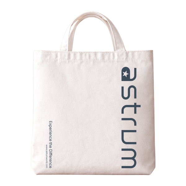 Astrum Premium Canvas Tote Bag - Reusable Eco-Friendly Shopping Tote Large