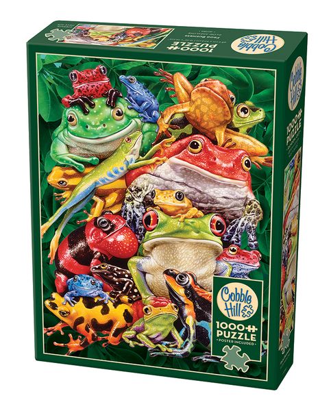 Cobble Hill Frog Business 1000 Piece Puzzle