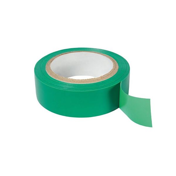 Bulk Pack 10 x Current Tape Insulation Elect Green 20m