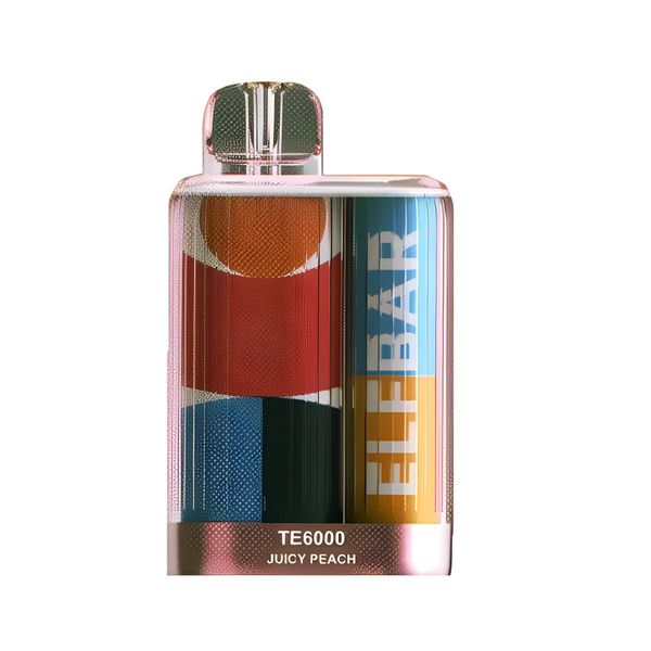 Elf Bar TE6000 Puffs - Juicy Peach