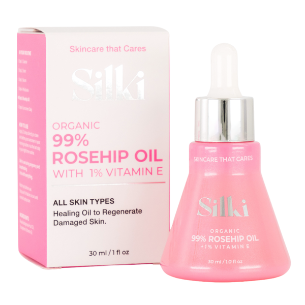Silki - 99% Rosehip Oil and 1% Vitamin E - 30ml