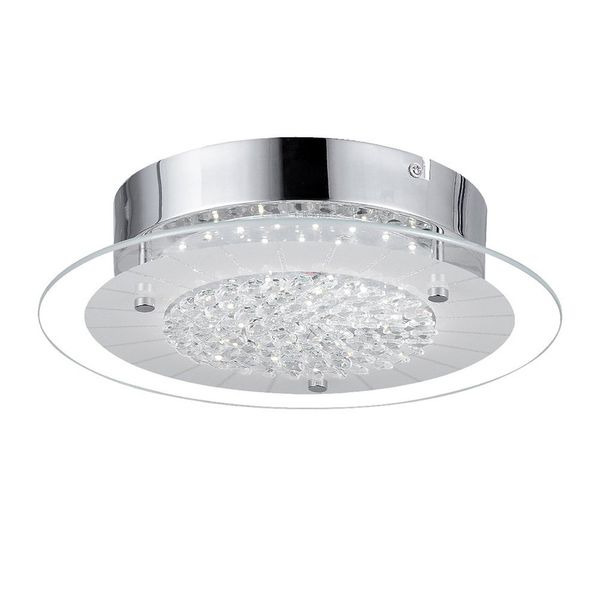 Mr Universal Lighting-Glass Crystal Ceiling Light Square 45