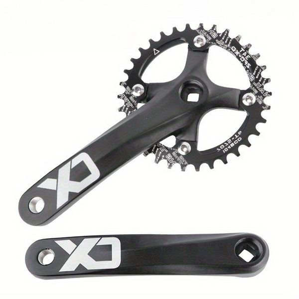 34T Mountain Bike Crankset - Compatible with 8/9/10/11 Speed