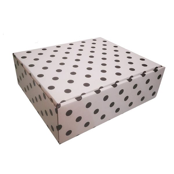 Gift Box Shipper Design 10 Pack - Spotted 30cm x 26cm x 10CM