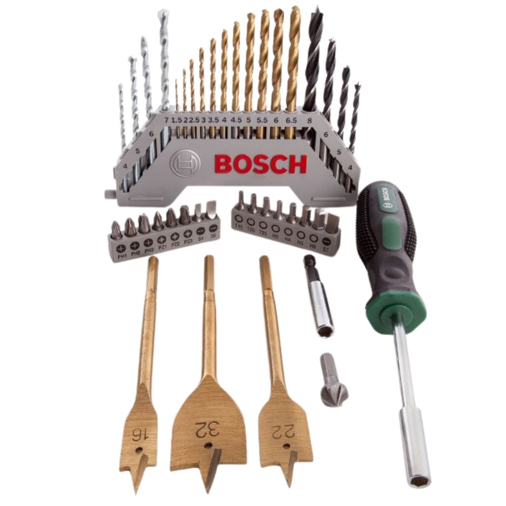 Bosch Universal XLine Titanium Drill & Bit Set 40pcs Shop Today