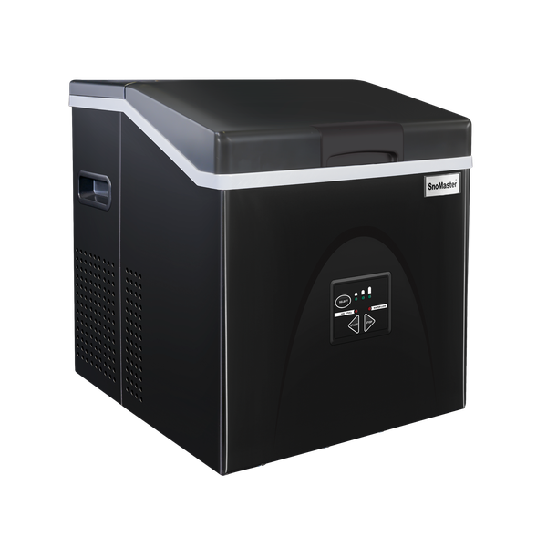 SnoMaster - 20Kg/24Hr Counter-Top Bullet Type Ice-Maker (ZBC-20(BLACK))