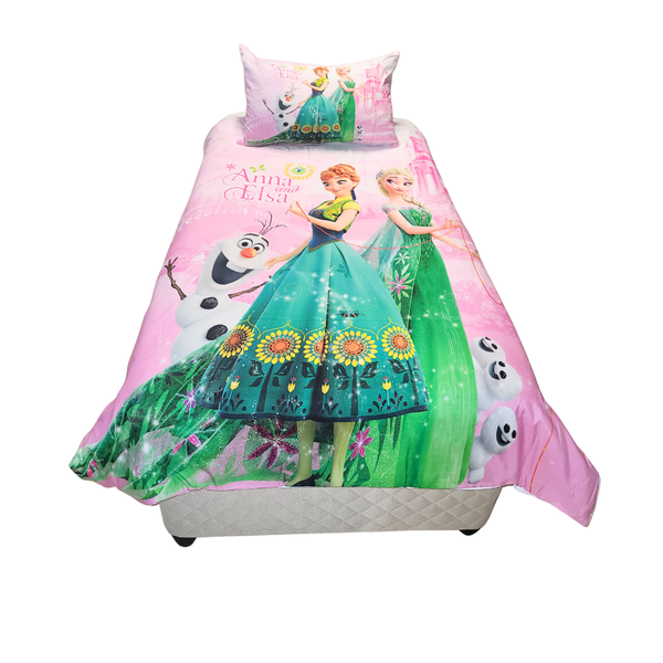 Frozen 3D Printed Single Bed Duvet Cover Set