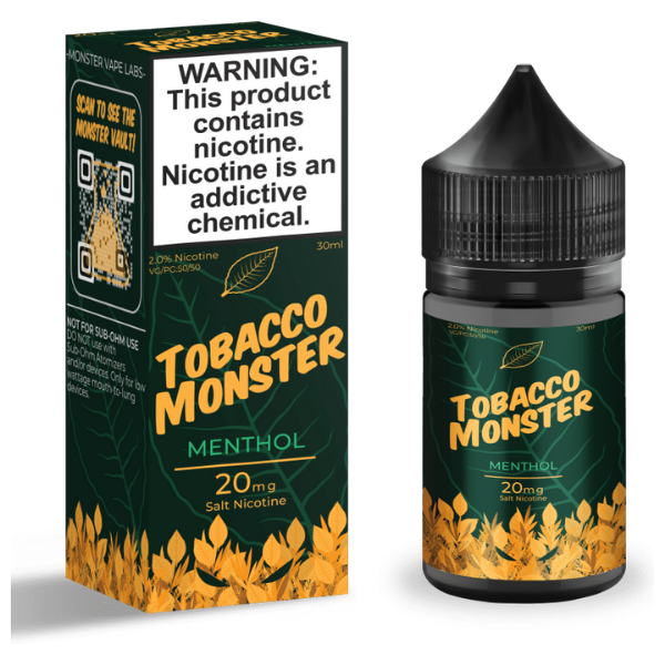 Monster Vape Labs - Tobacco Monster Menthol 30ml - 40mg