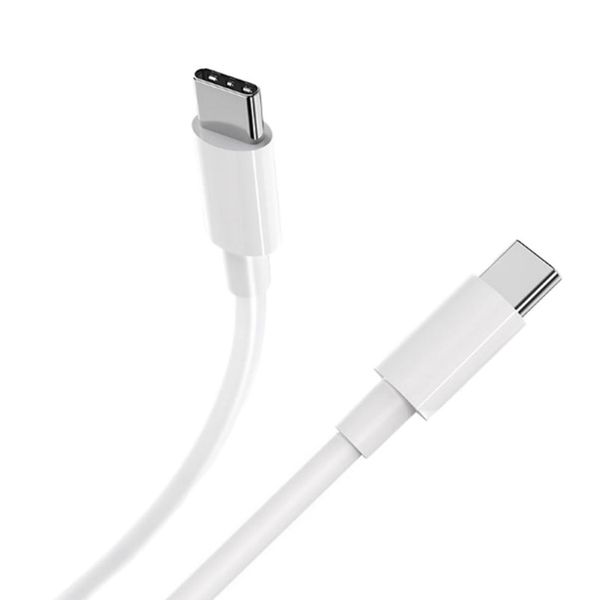 2m Type-C to Type-C Cable - Fast Charging Cable (White)
