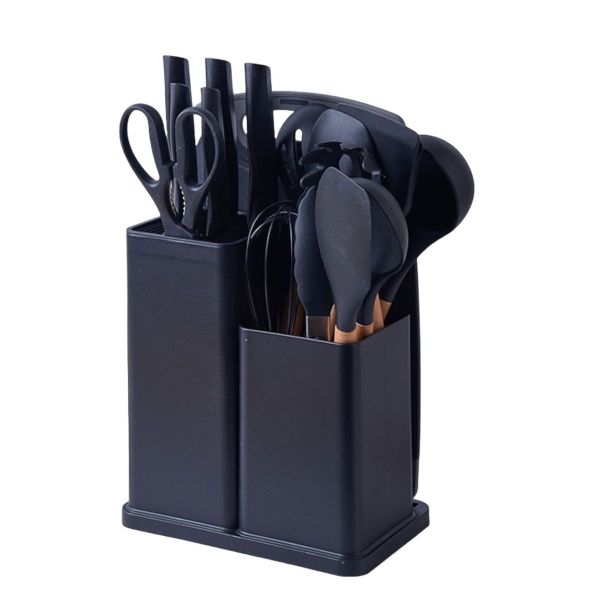 18 Kitchen Utensil Set -Utensil Holder