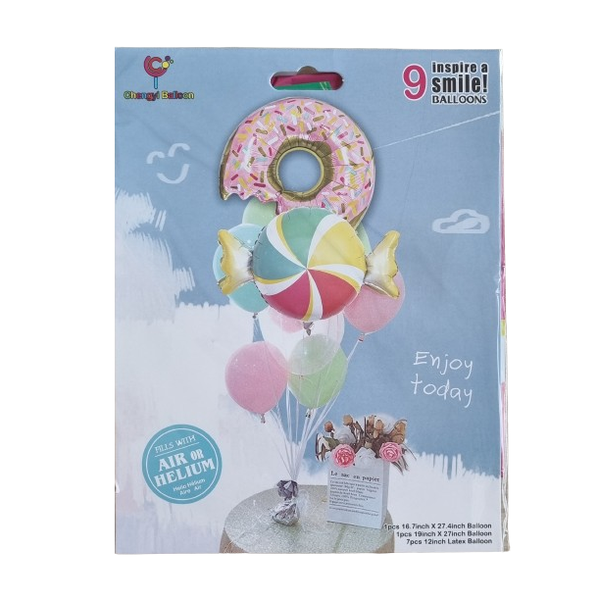 Donut and Sweet Balloon Bouquet