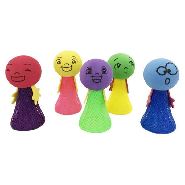 5Pcs Jumping Rocket Launcher for Kids Fidget Easter Basket Stuffers