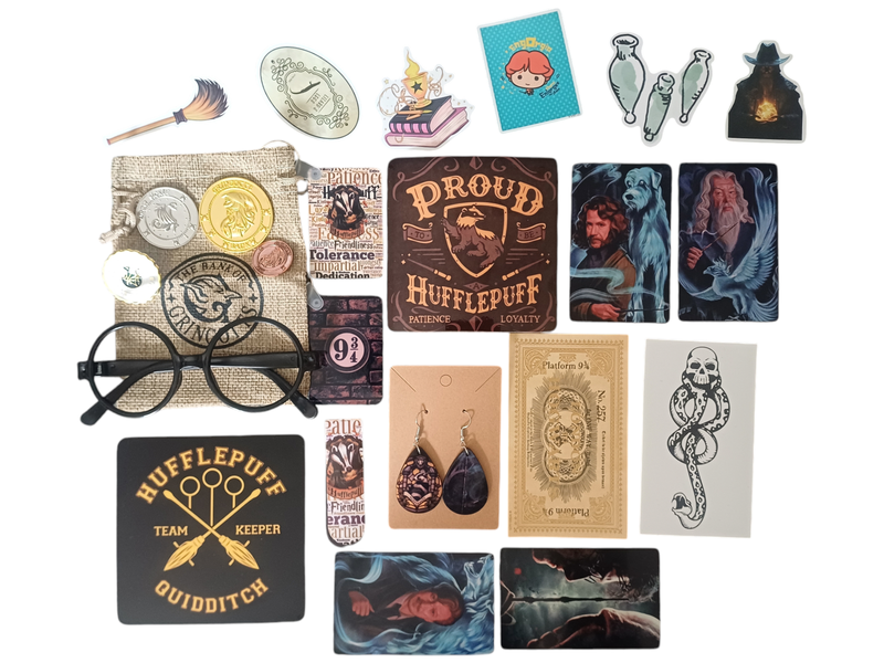 Harry Potter Hogwarts Inspired Gift Set _ Hufflepuff 25 Items
