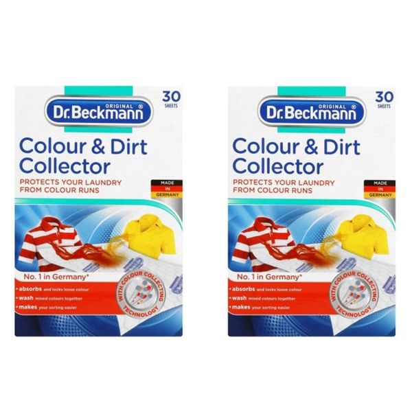 Dr. Beckmann Colour &amp; Dirt Collector 30s - 2 Pack
