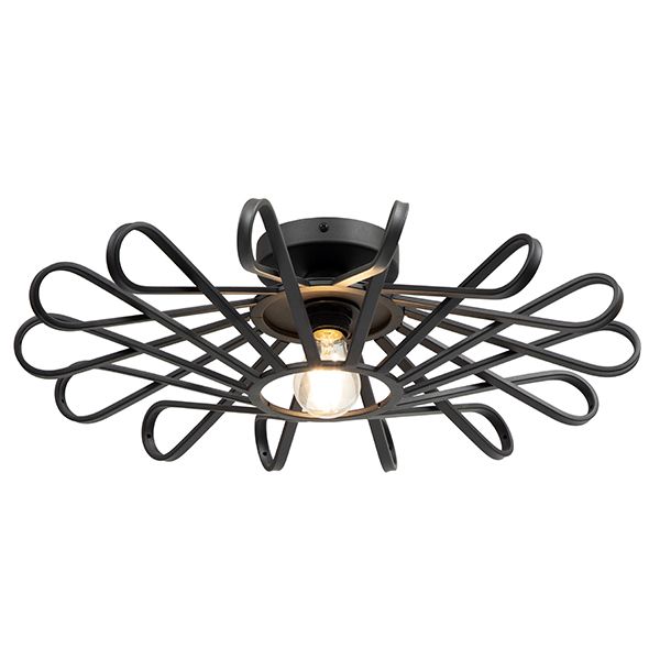 The Lighting Warehouse - Ceiling Light Helly Black