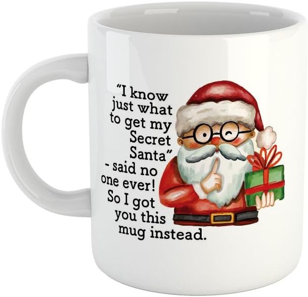 Secret santa- Father's day-Mother's day- Valentines-Charistmas Mug