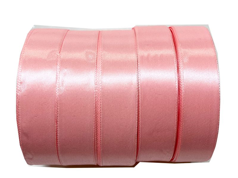 BEAD COOL - Satin Ribbon - 25mm width - Pink - 105m - Bows and Wrapping