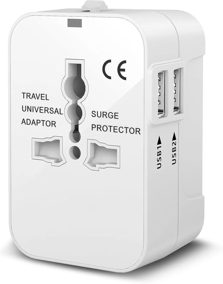 Travel Adapter, Worldwide All in One Universal Power Wall Charger