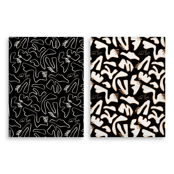 Carrol Boyes Tea Towel Set of 2- Lacuna