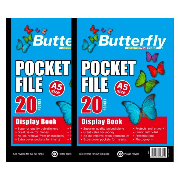 A5 50 M 20 Pocket Display Book X 2 image