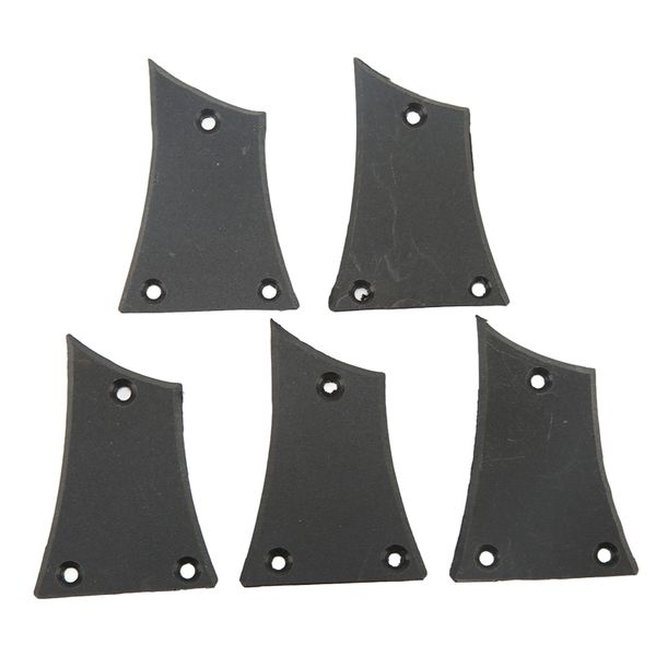 5pieces Black Truss Rod Covers
