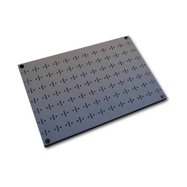 CLIP-FIT Powder Coated Steel Pegboard 600mm x 400mm