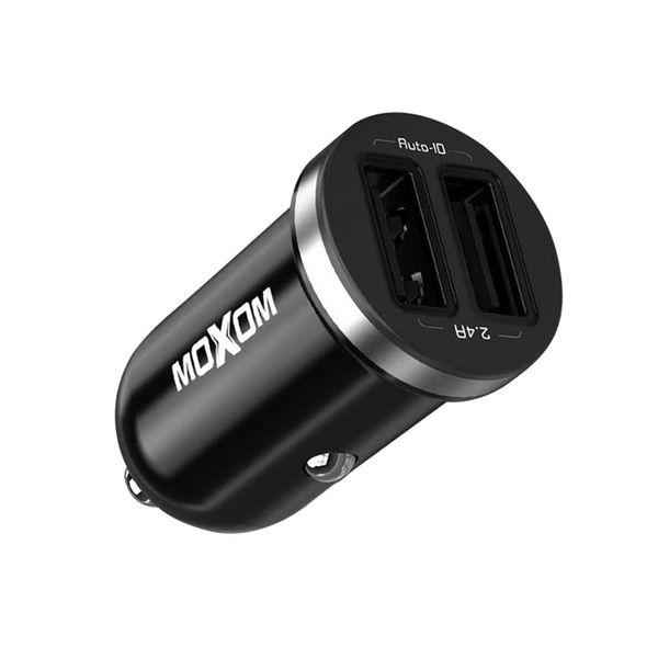 MX-VC10 Car Charger with Dual USB-A Ports - 12 W Fast Charging