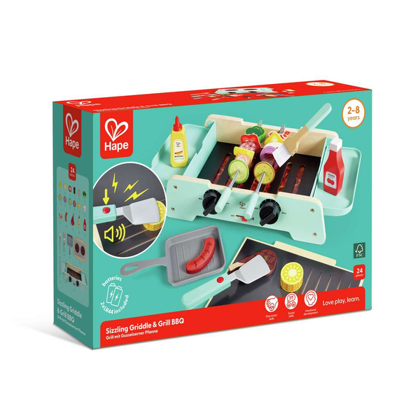 HAPE Sizzling Griddle &amp; Grill BBQ - E3214