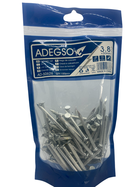 Adegso- Concrete Nails- 3.8x50mm