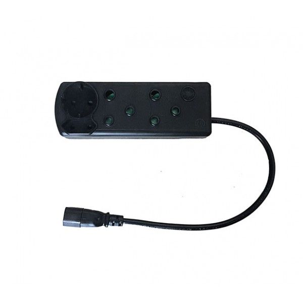 Multiplug with IEC Connector for UPS (2x16A + 2x5A)