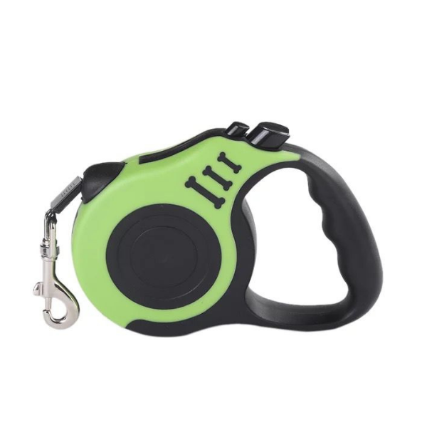 Retractable Dog Walking Harness - Green