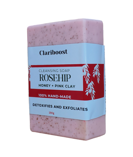 Clariboost Rosehip Soap For Smooth And Detoxified Skin-150G