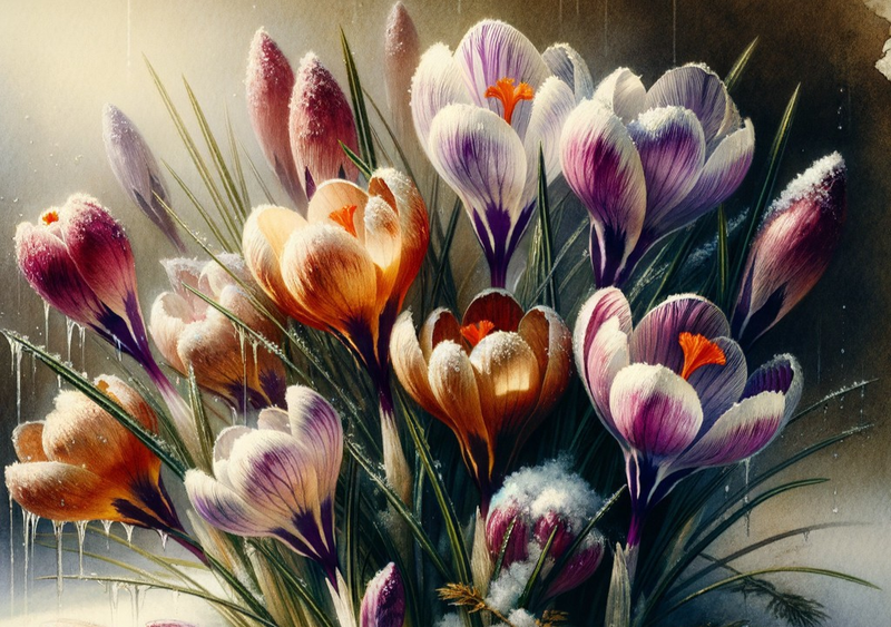 Canvas cm Home Decor Wall Art - A Bouquet